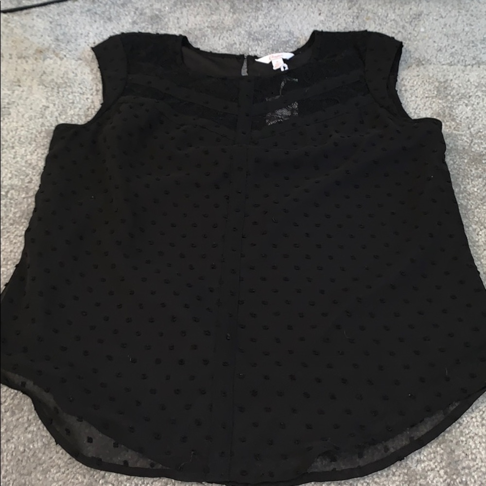 black blouse